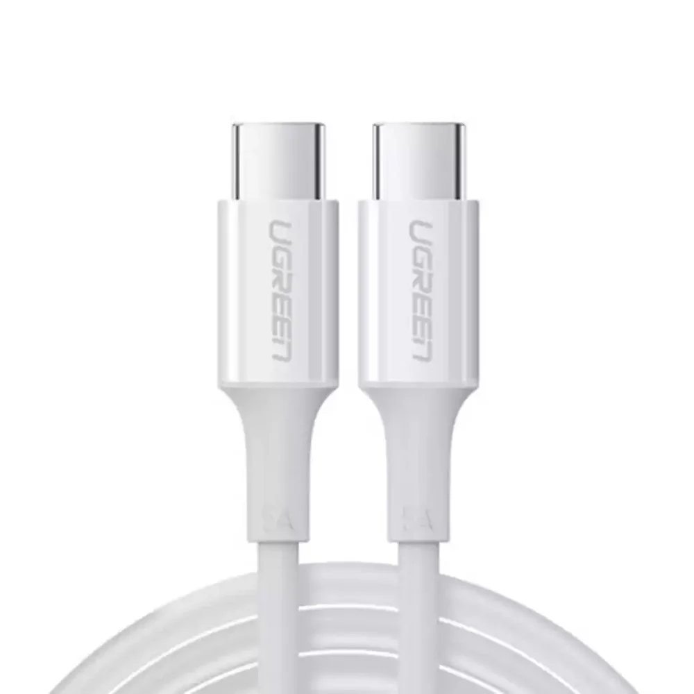 UGREEN Type C to C Cable 5A 1M White 60551