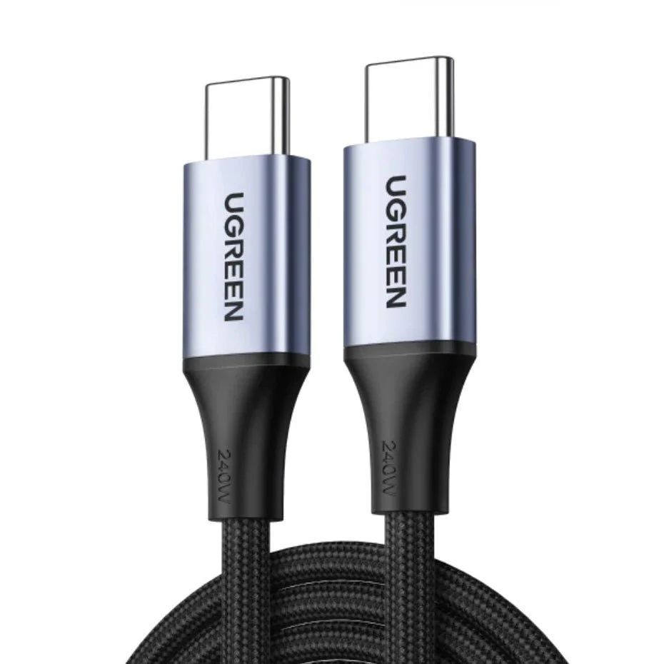UGREEN US535 Type C to C Cable 240W 2M Space Gray