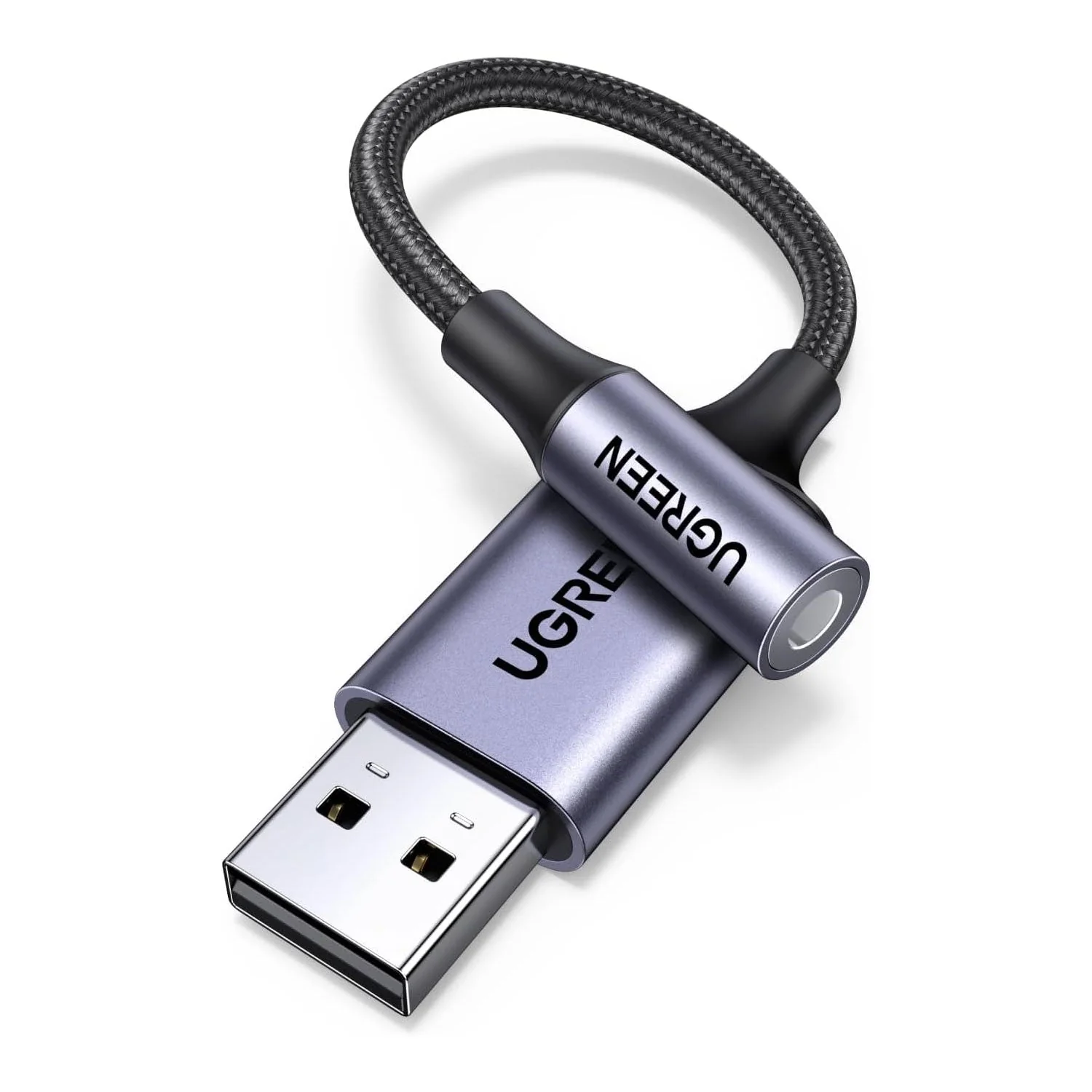 UGREEN USB External Sound Card USB Male to 3.5mm Female 30757