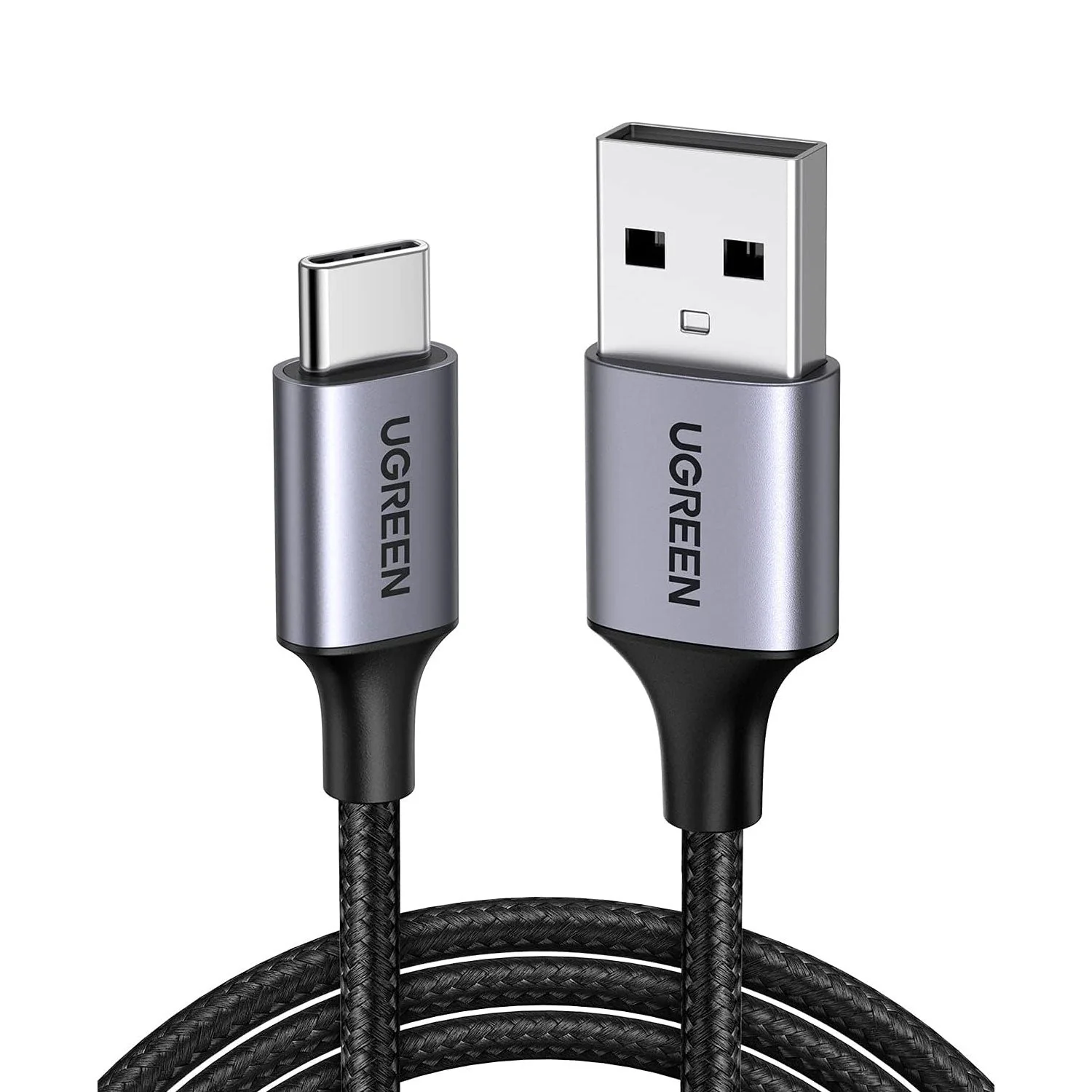 UGREEN USB to Type C Cable Braided 2M Black 60128