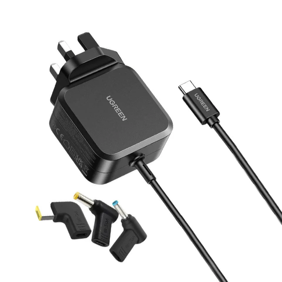 UGREEN X377 Power Adapter with 3 DC Connectors 67W 35063