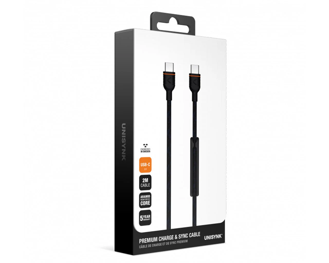 UNISYNK Premium USB-C 60W Cable - Image 3