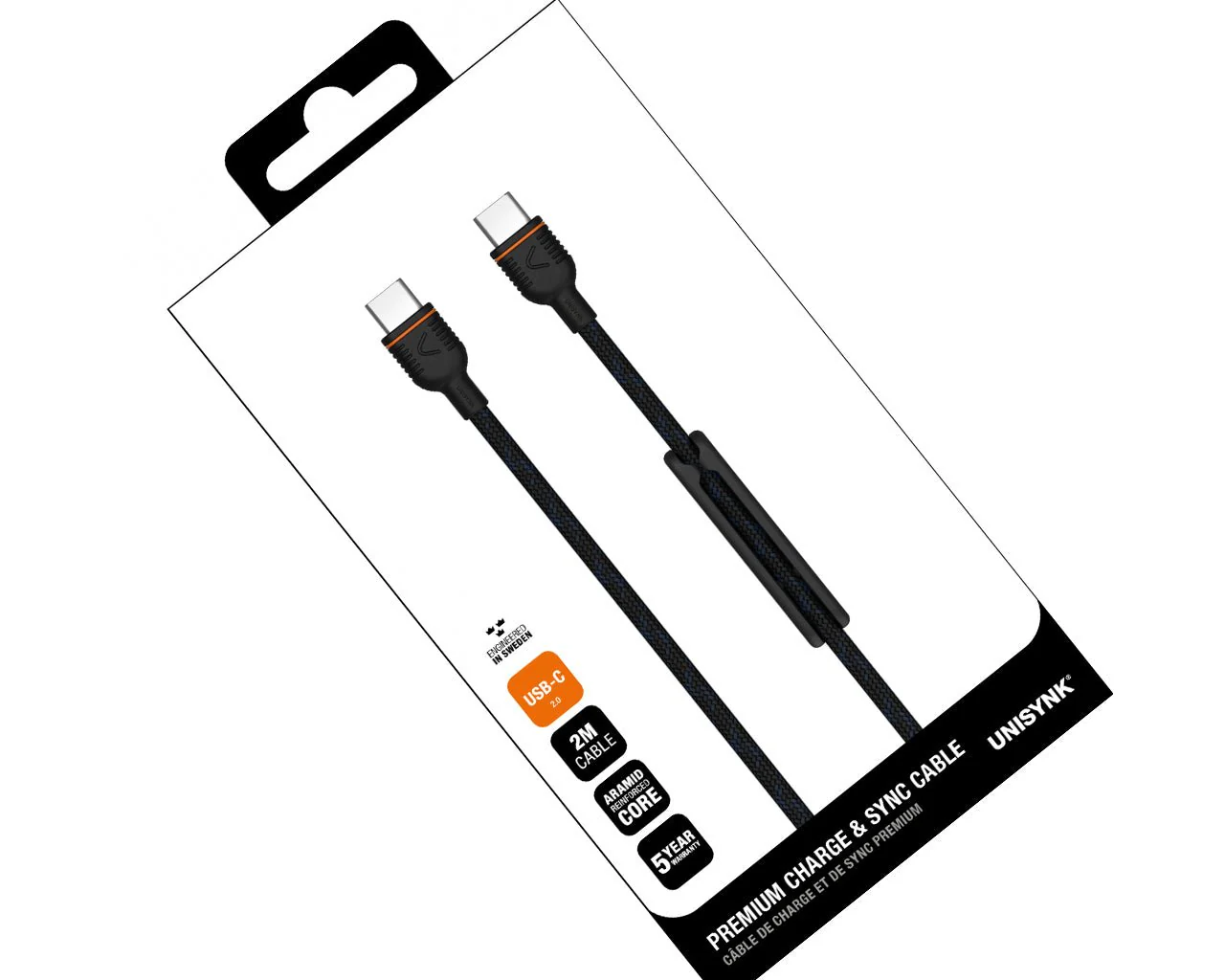 UNISYNK Premium USB-C 60W Cable - Image 4