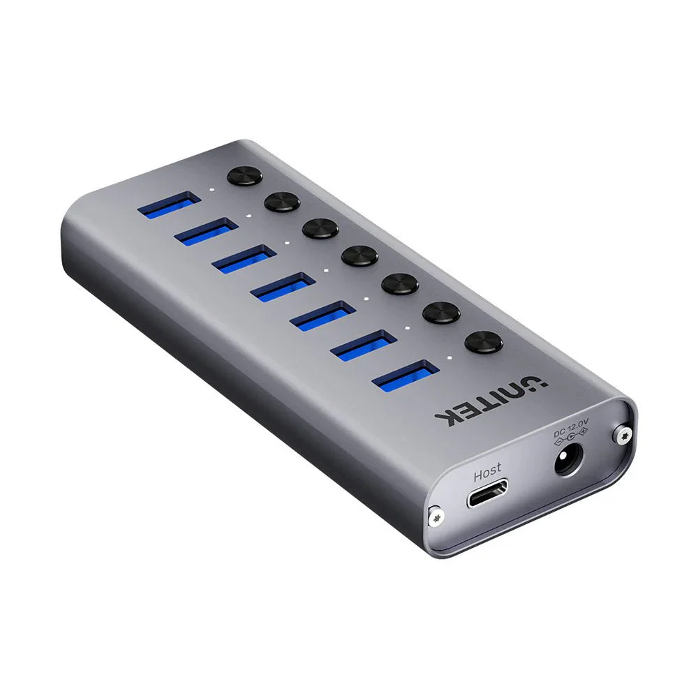 Unitek 7 in 1 Individual USB Hub - Image 2