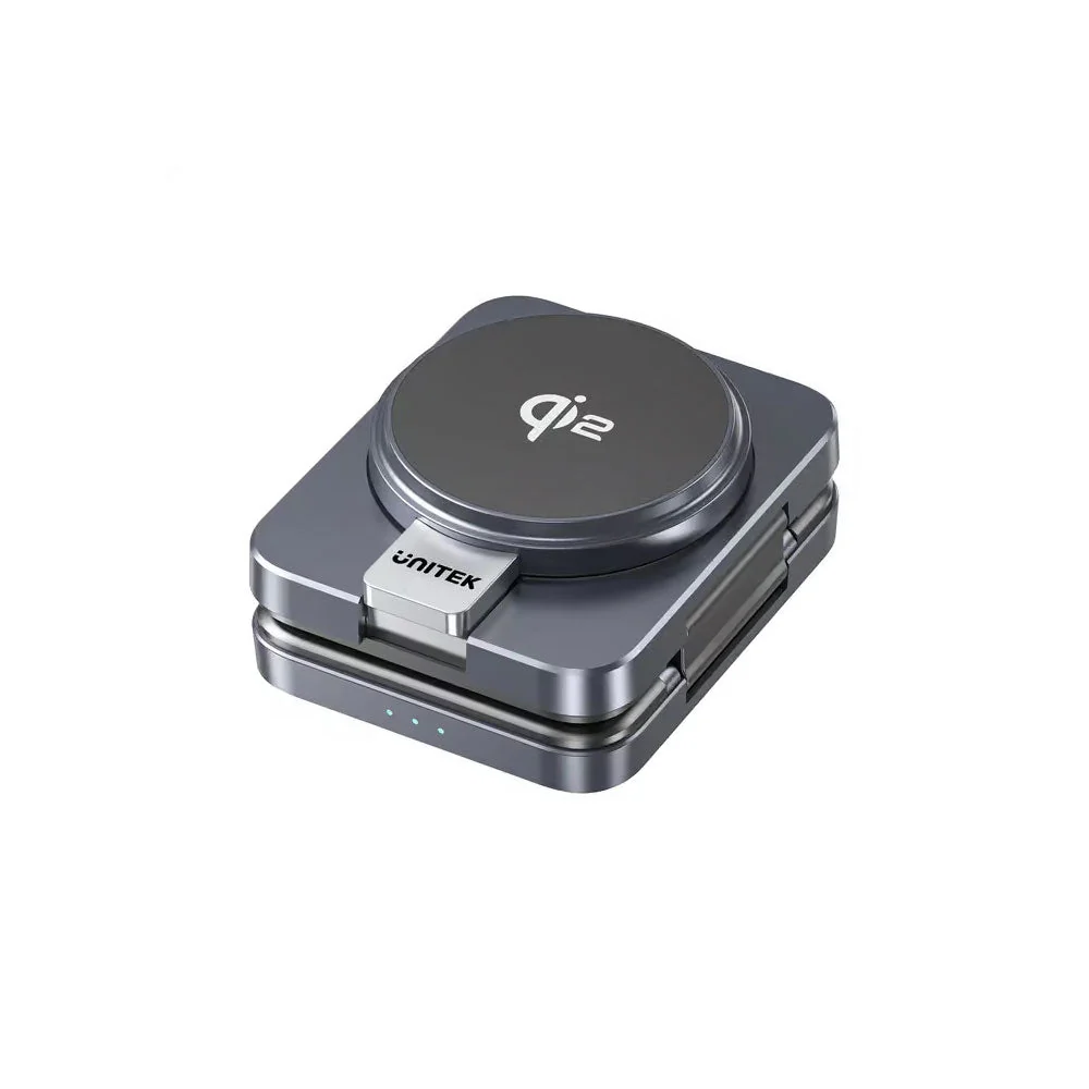 Unitek Qi2 Foldable 3 in 1 Wireless Charging Station 15W - Image 2