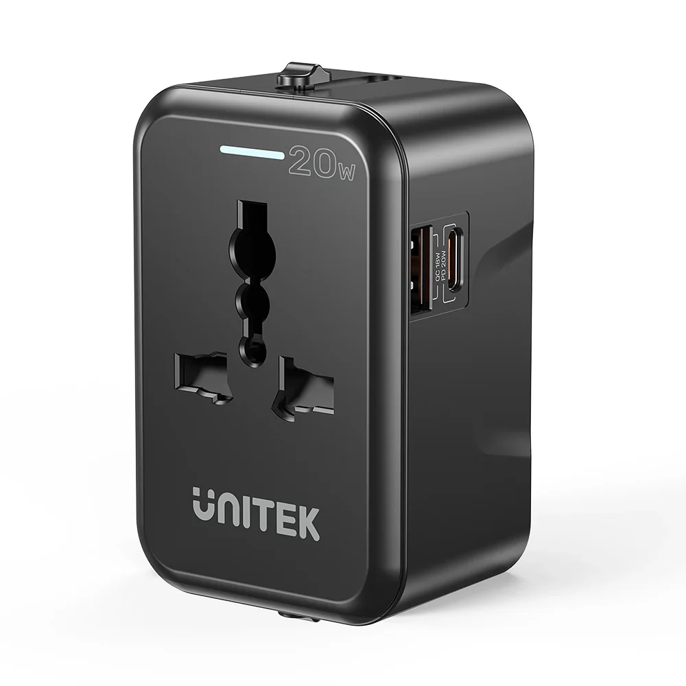 Unitek Universal Travel Adapter 20W - Image 2
