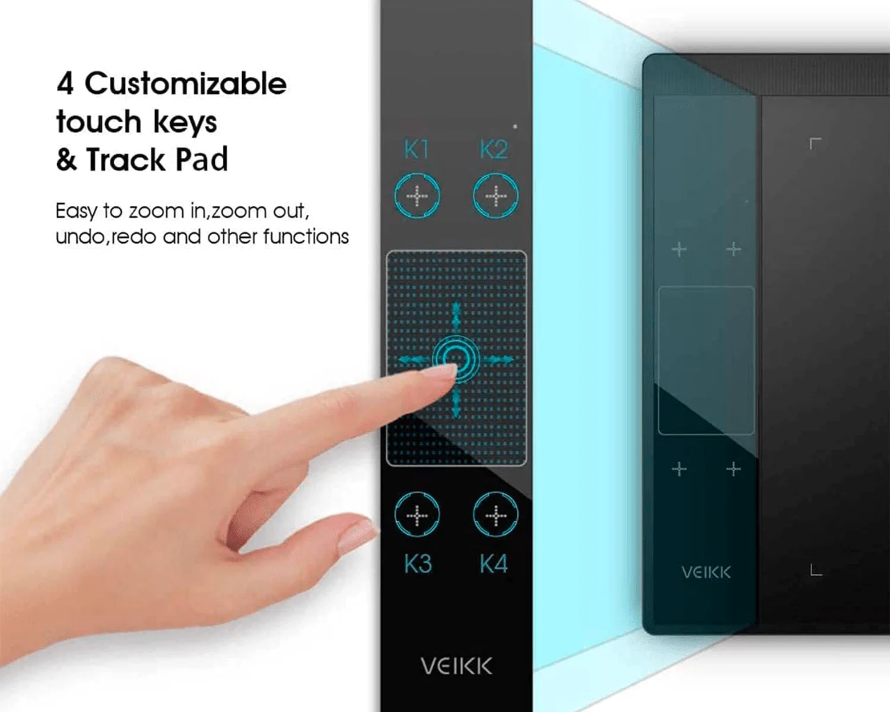 VEIKK A30 Graphics Pen Tablet 10 X 6 inch - Image 3