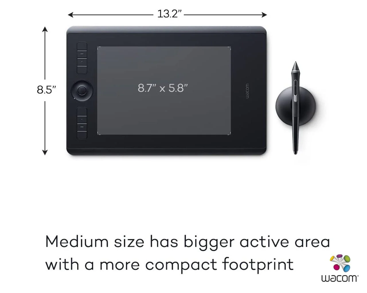 Wacom Intuos Pro PTH-660 Graphics Tablet 8.8 X 5.8 inch - Image 3