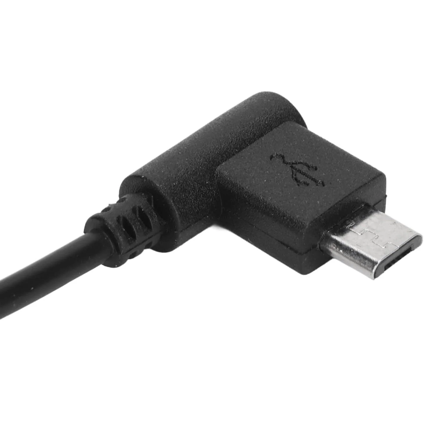 L Shaped Micro USB Cable  for Wacom Graphics Tablet 1.8M Black - Image 2