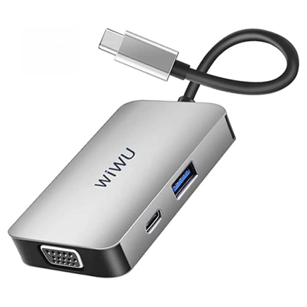 WiWU Alpha 5 in 1 Type C Hub