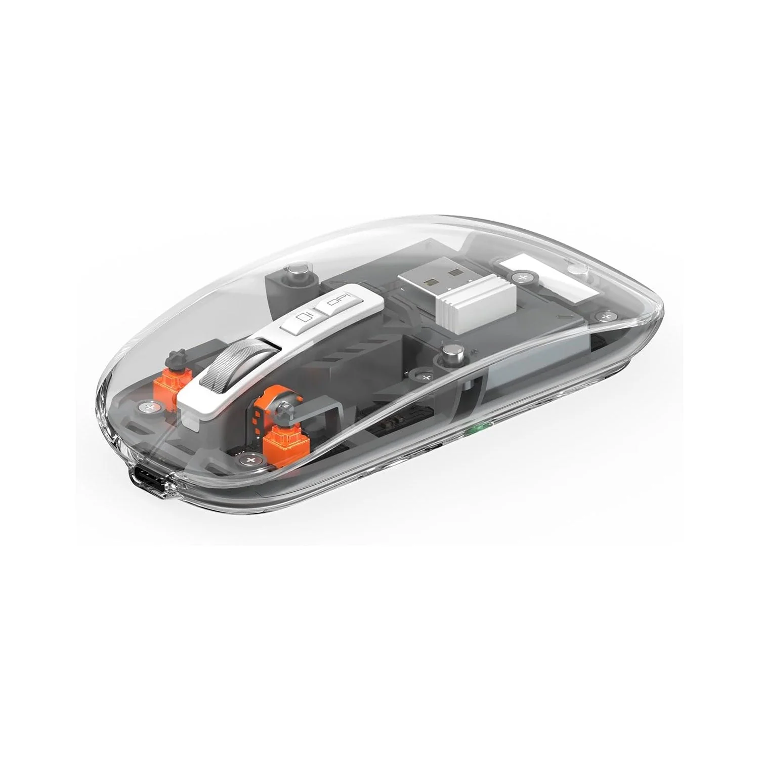 WiWU Crystal Magnetic Wireless Bluetooth Rechargeable Mouse - Image 2