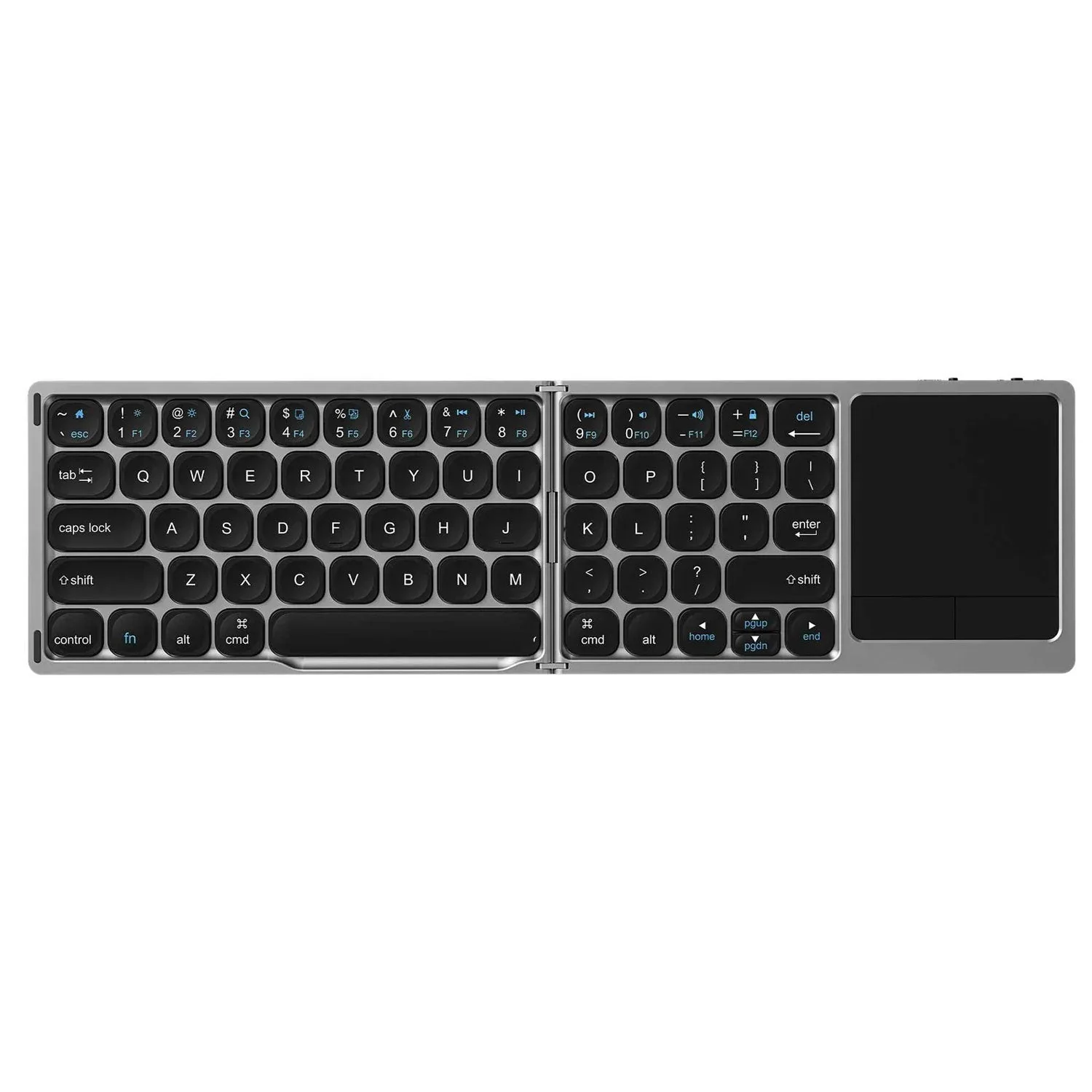 WiWU Foldable Keyboard Steel Gray - Image 4