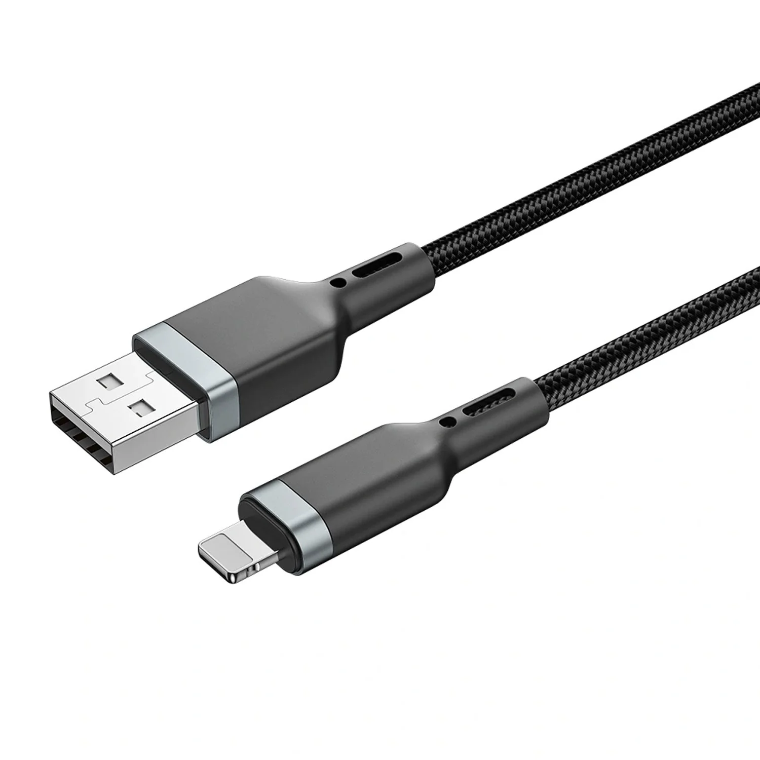WiWU Platinum USB to Lightning Cable 1.2M 3A Black - Image 4