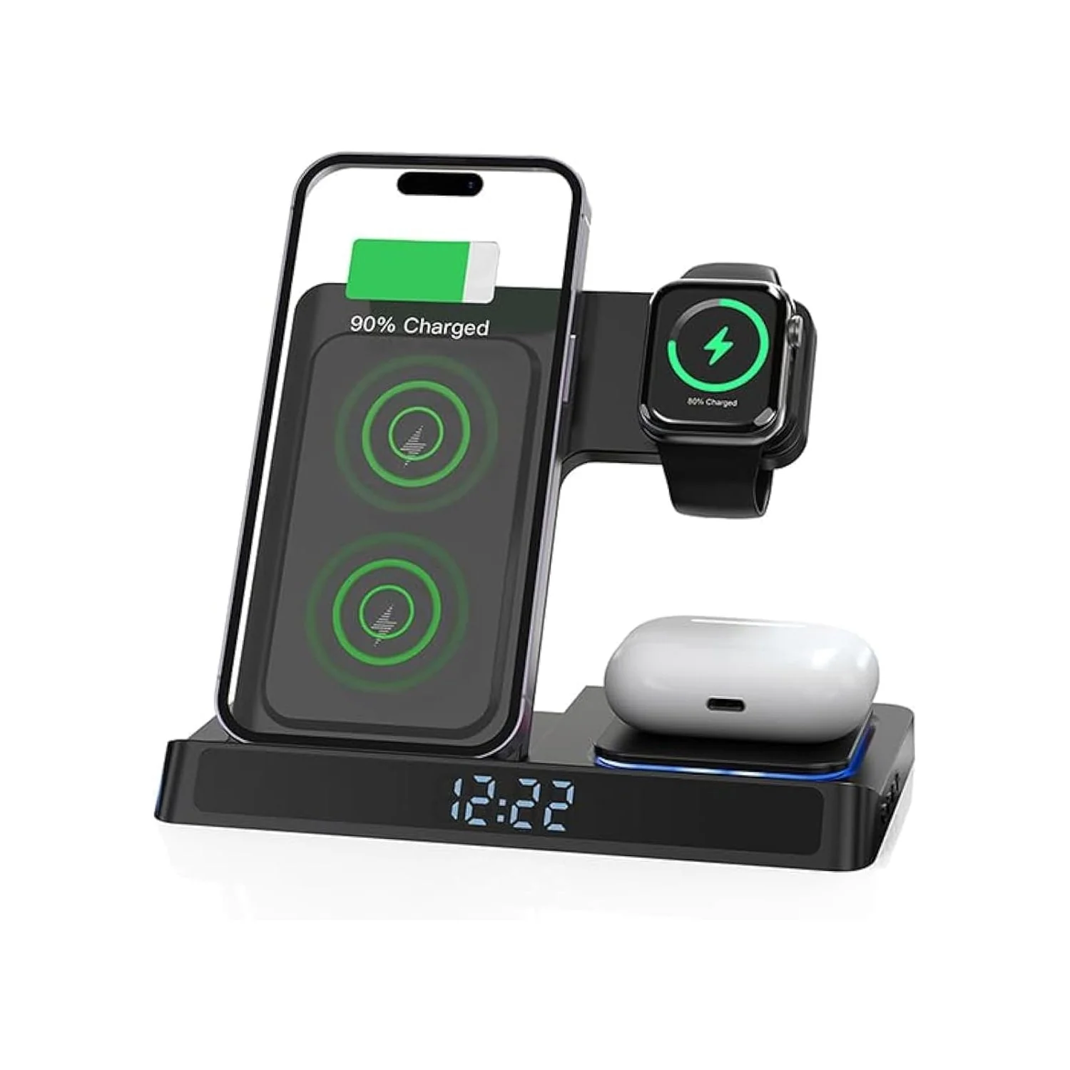 WiWU Power Air 5 in 1 Wireless Charger 15W - Image 2