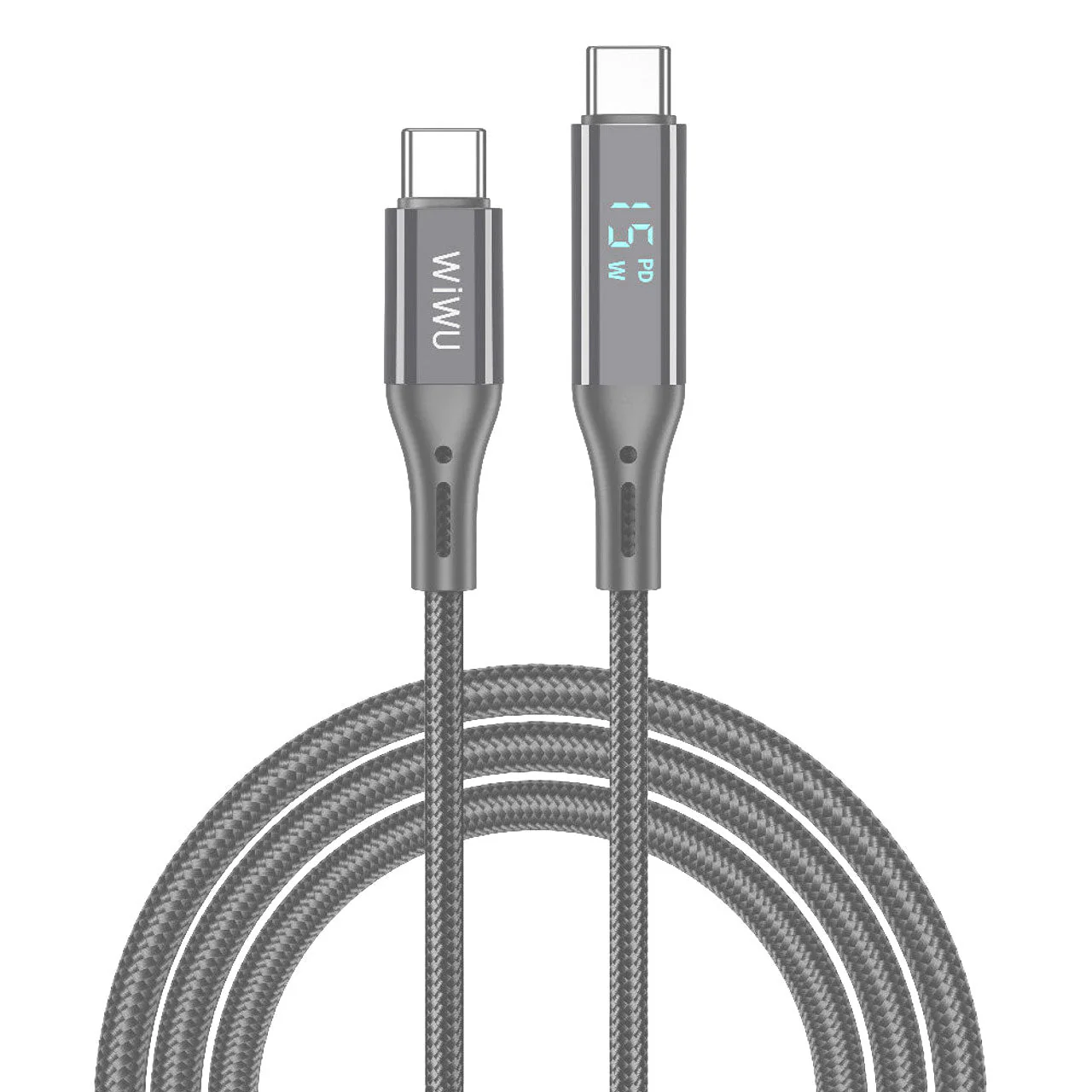 WiWU Thor Type C to C Cable Braided 100W 1.2M